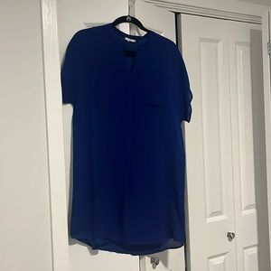 Vince Blue Silk S Dress